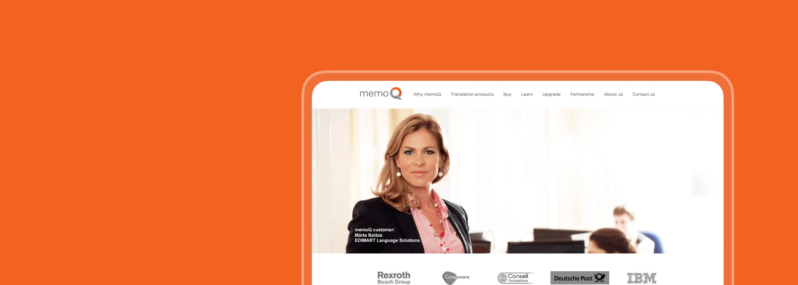 MEMOQ Website Setup